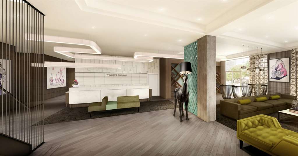 Hampton Inn & Suites Miami Wynwood Design District, Fl Inreriör bild